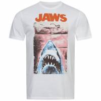 JAWS Il grande squalo bianco Punk Poster Uomo T-shirt UNMTS189WHT