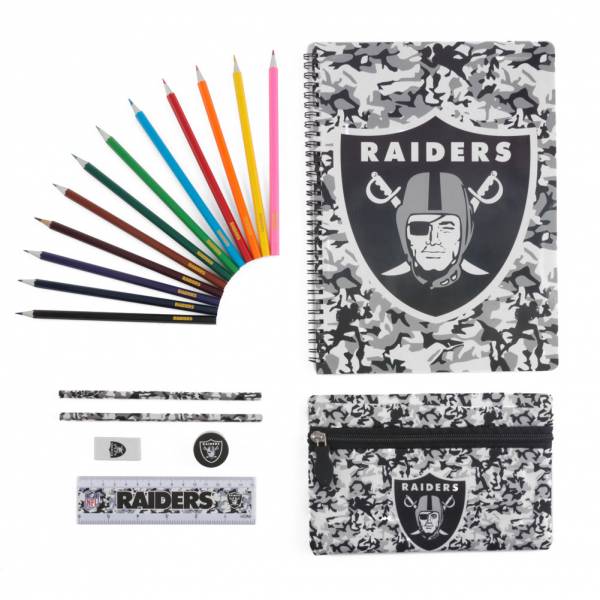 Oakland Raiders NFL Ultimate Schreibwaren Set STNFLCMULTMOR