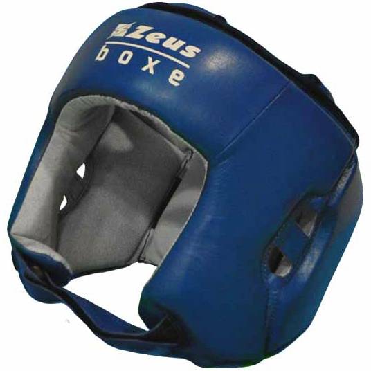 Zeus Vesuvio Casco da boxe royal blue