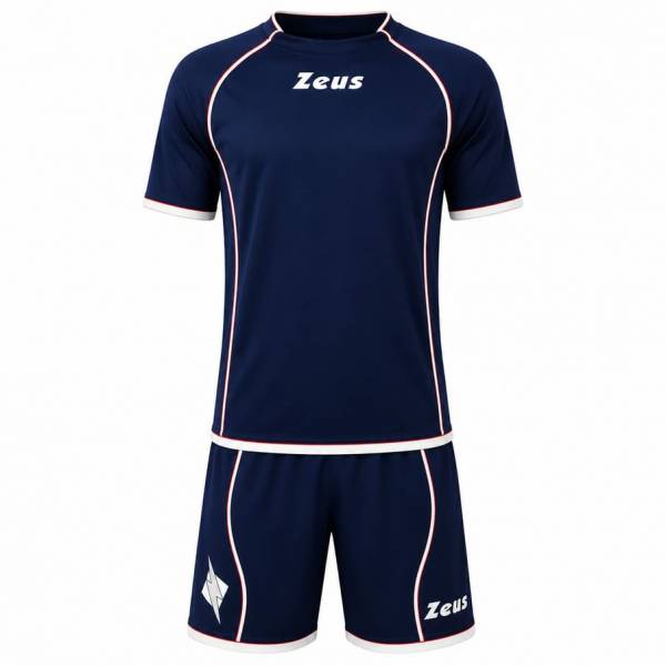 Zeus Kit Shox Kit da calcio 2 pezzi blu/bianco
