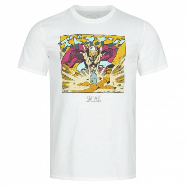 THOR MARVEL Japan Men T-shirt POMTS478WHT