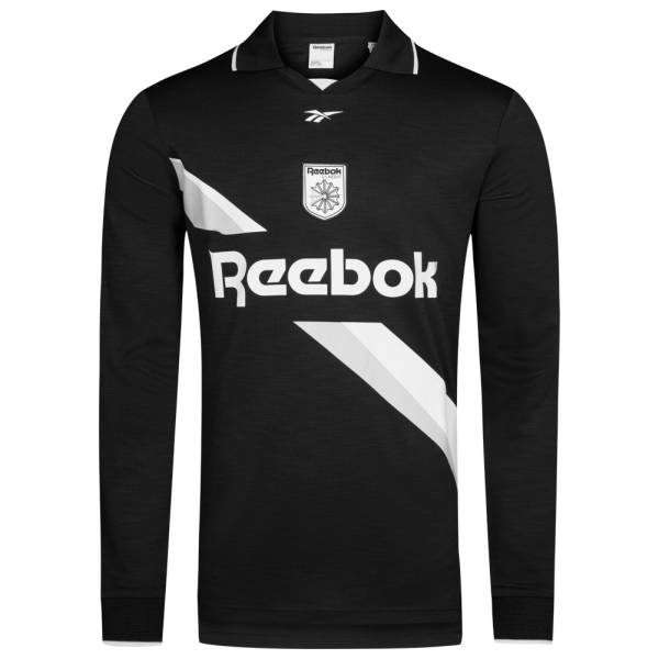 Reebok Classic Herren Long Sleeve Collared Langarm Polo-Shirt AY4858