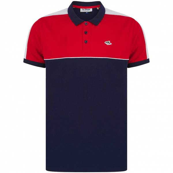 Le Shark Treveris Hommes Polo 5X202181DW-Sky-Captain-Navy