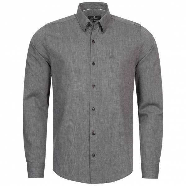 BORIS BECKER "Antonia" Herren Langarm Hemd 21WBBMSHT00015-BLACK