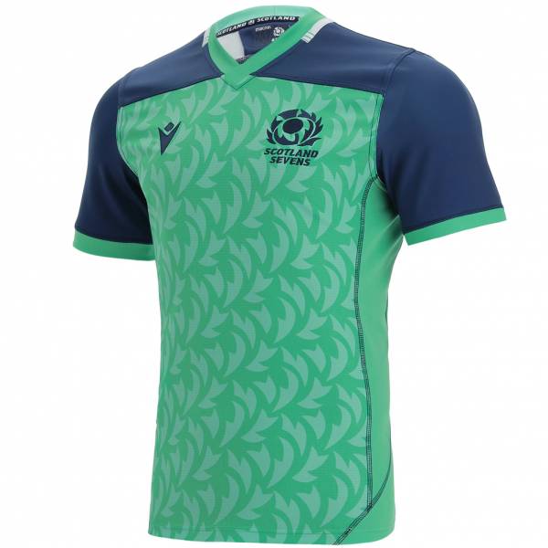 Schotland SRU macron 7´s Heren Rugbyshirt 58530309 groen 3XL