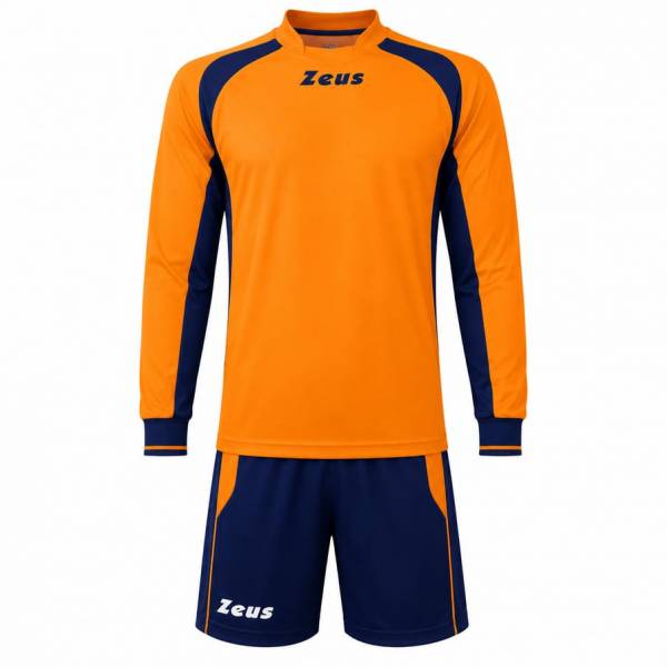 Zeus Kit Pippo Voetbaltenue + Short 2-delig arancio/blu