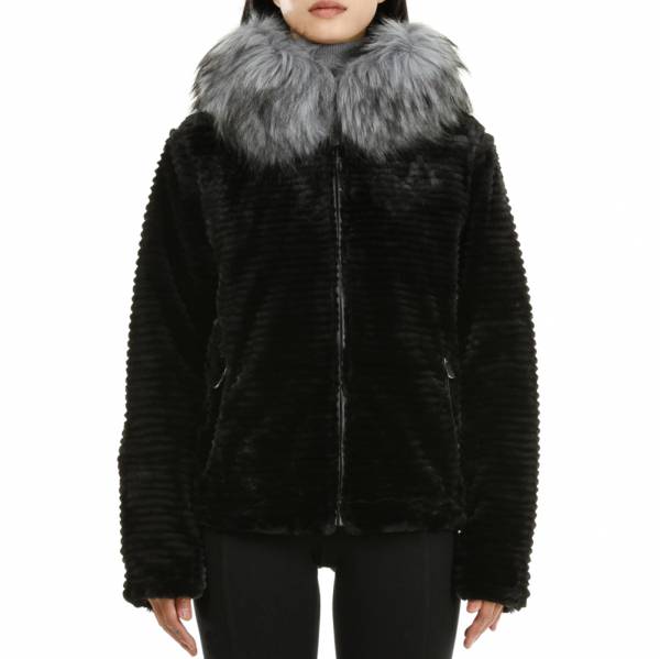 19V69 Versace 1969 Femmes Veste réversible 0105NERO AVIO