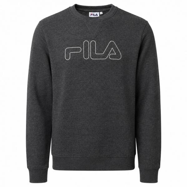 FILA "JDN" Retro Crew Bluza LMSPM006-Węgiel drzewny