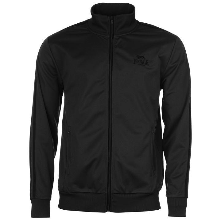 Lonsdale Men's Track Top Jacket Dark Gray