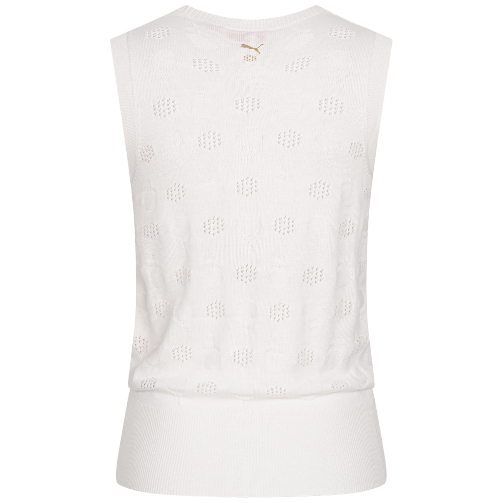 PUMA Knit Women Golf Sleeveless Sweater 54814302