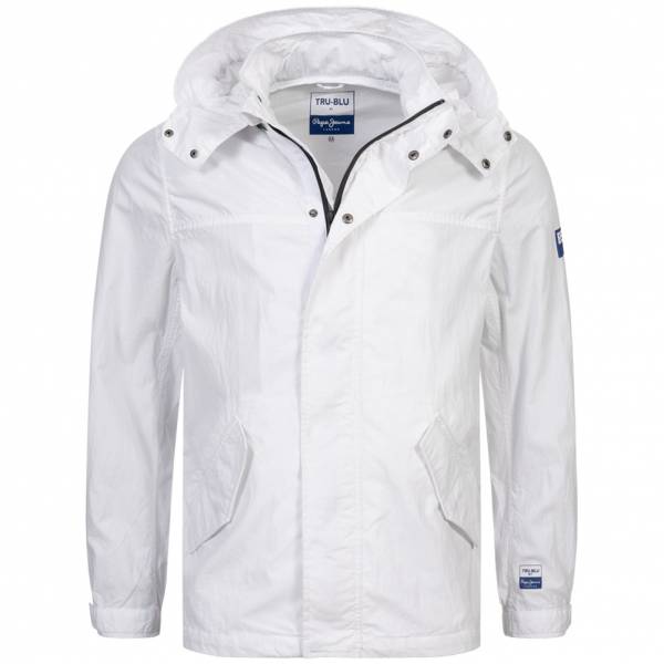 pepe jeans white jacket