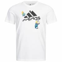 adidas x The Simpsons Snowball Fight Graphic Herren T-Shirt GS6309