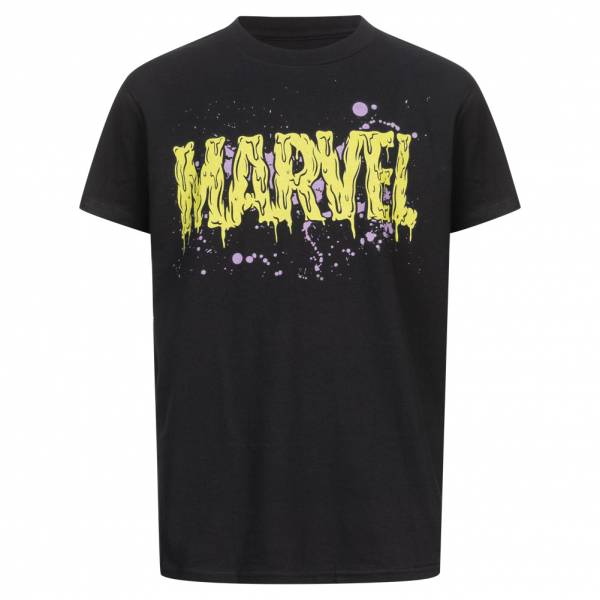 MARVEL Comics Slime Logo Enfants T-shirt MABTS016BLK