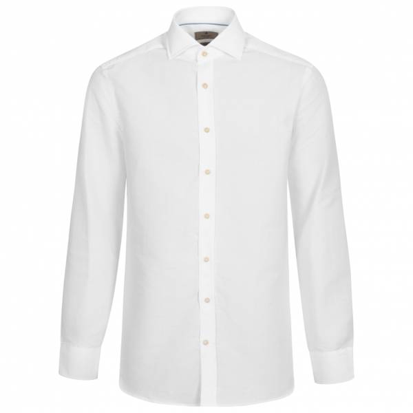 Hackett London Mayfair Plain Lux Herren Leinen Hemd HM307708-800