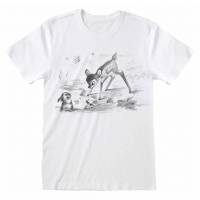Bambi Sketched Heren T-shirt DIS08744TSW