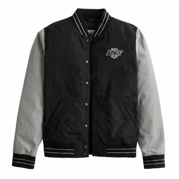 Hollister x LA KINGS NHL Herren College Jacke 332-320-0024-910
