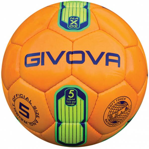 Givova Naxos Ballon de foot orange fluo / jaune