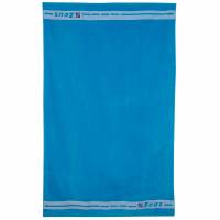 Zeus Asciugamano di cotone 155 x 100 cm blu