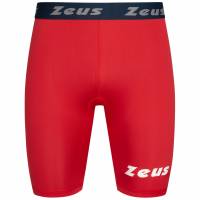 Zeus Bermuda Elastic Pro Uomo Leggings sportivi rosso