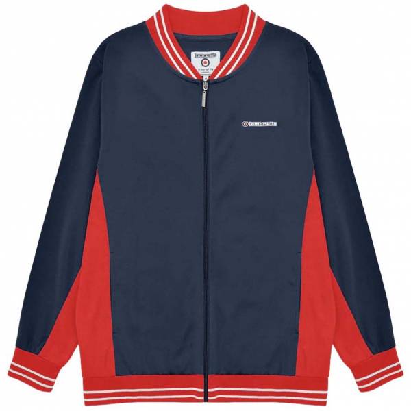 Lambretta Vintage Track Jacket Herren Retro Jacke SS4100-NAVY-RED-WHT