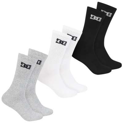 Calzini Sportivi Uomo D555 Duke - Confezione Da 2 Paia Nere - Taglie Grandi 11-13 / 14-16 KS2310B