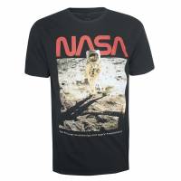 NASA Aldrin Mężczyźni T-shirt AIMTS015BLK