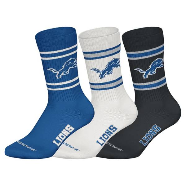 Detroit Lions NFL Unisex Crew Socken 3 Paar 22330001-4084