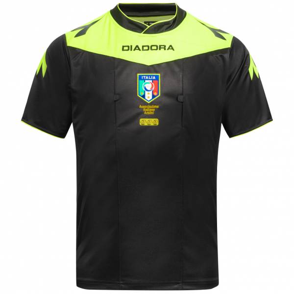 Italie AIA Match Diadora Hommes Maillot d'arbitre à manches courtes 102.161940-80013