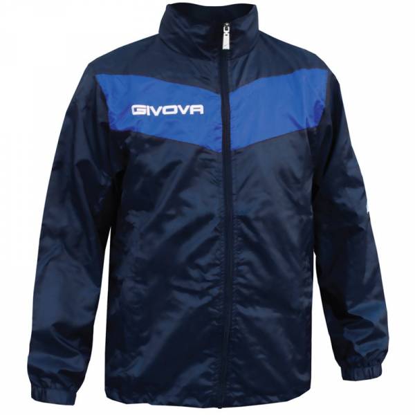 Givova Veste de pluie Rain Scudo bleu marine / bleu