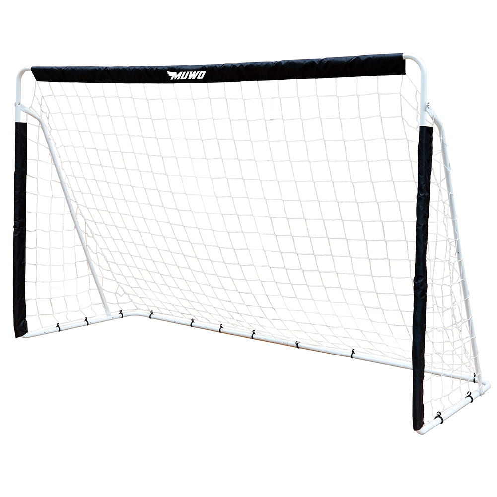 MUWO Cage de football en acier 240 x 150 cm