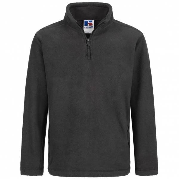 RUSSELL 1/4 Zip Outdoor Fleece Kinder Sweatshirt 0R874B0-Black