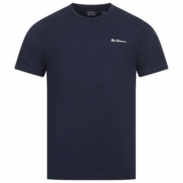 BEN SHERMAN Small Logo Hombre Camiseta 0076266-MARINO OSCURO