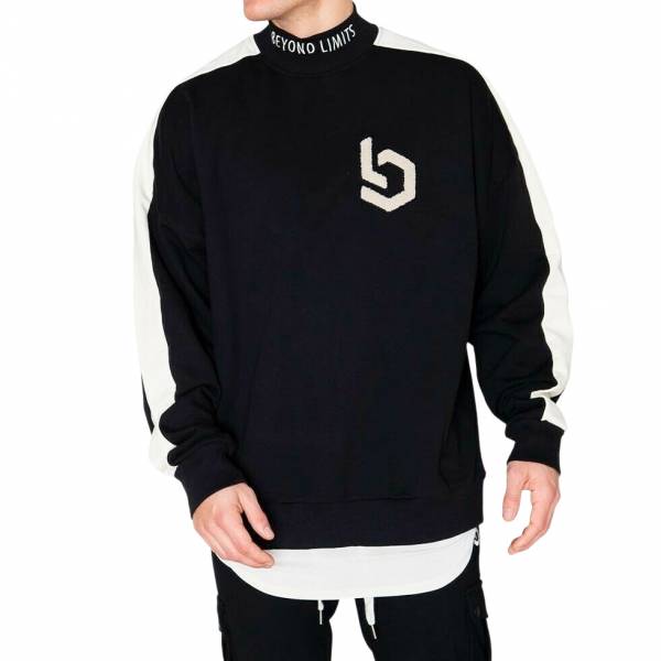Beyond Limits Oversize Highneck Herren Sweatshirt BL11195