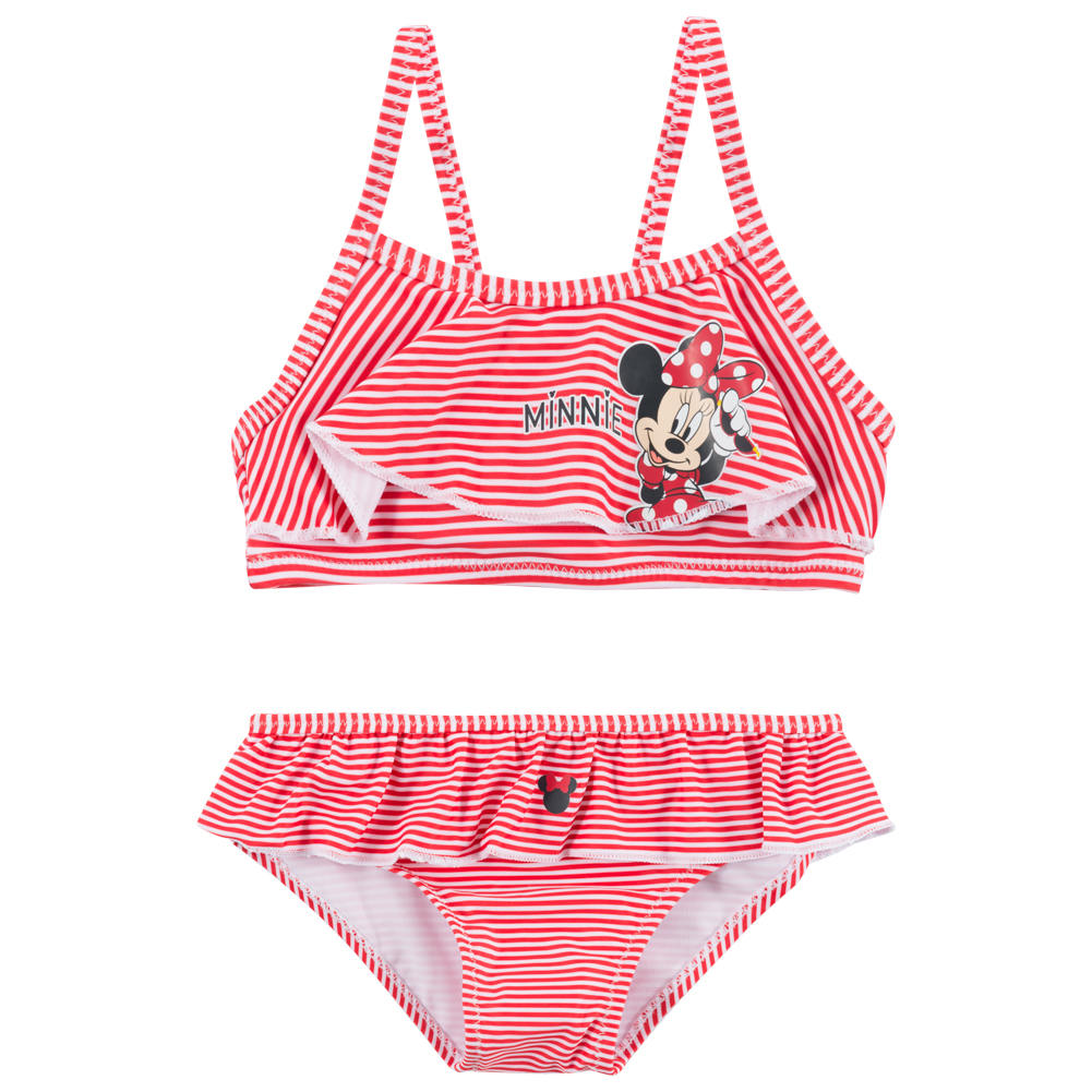 Populair Schildknaap specificatie Minnie Mouse Disney Baby / Kids Bikini ET0060-red | SportSpar.com
