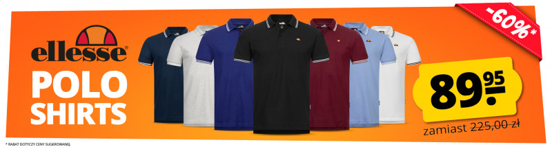 ellesse Poloshirts tylko 89,95 Zł