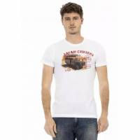 TRUSSARDI Action Men Safari Cruisers T-shirt White 2AT02B001