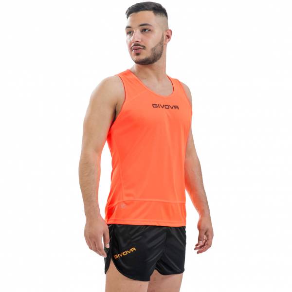 Givova New York Hommes Ensemble d&#039;athlétisme Débardeur + Short KITA07-2810