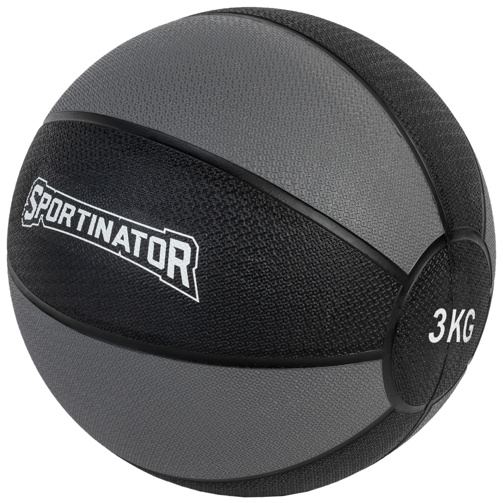 SPORTINATOR Premium Balón medicinal con asas 5kg