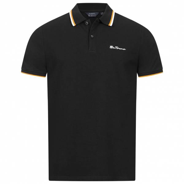BEN SHERMAN Twin Tipped Hommes Polo 0076270NR-NOIR