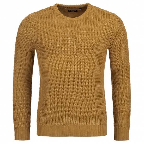 BRAVE SOUL Slovak Herren Sweatshirt MK-162SLOVAKG Mustard