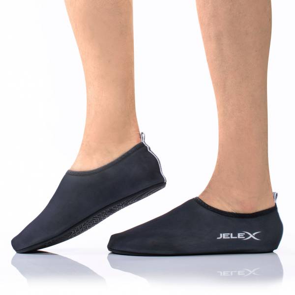 JELEX Waterwalker Chaussons de piscine noir