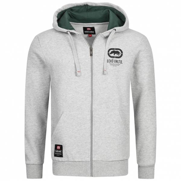 Ecko Unltd. Cornice Herren Kapuzen Sweatjacke EFM04479-GREY-MARL