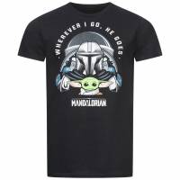 STAR WARS Mandalorian Companion Herren T-Shirt SWMTS066BLK