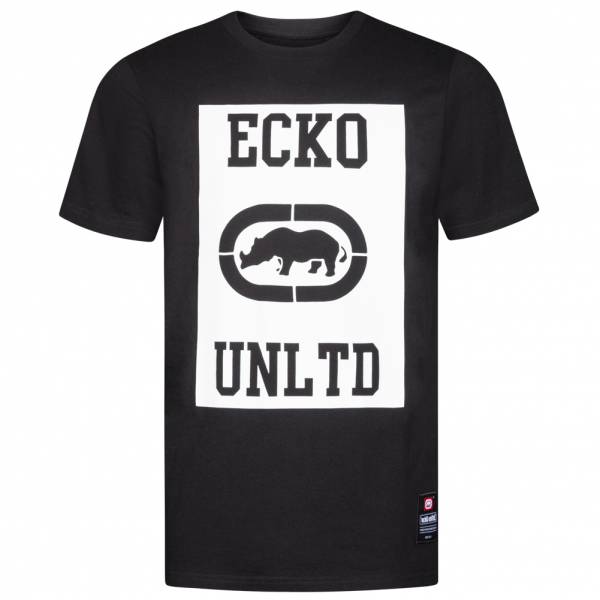 Ecko Unltd. T-shirt à logo carré Tee shirt Homme ESK4371 Noir