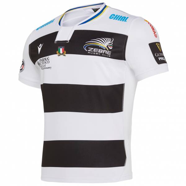 Zebre Rugby Club macron Hommes Maillot extérieur 58114603