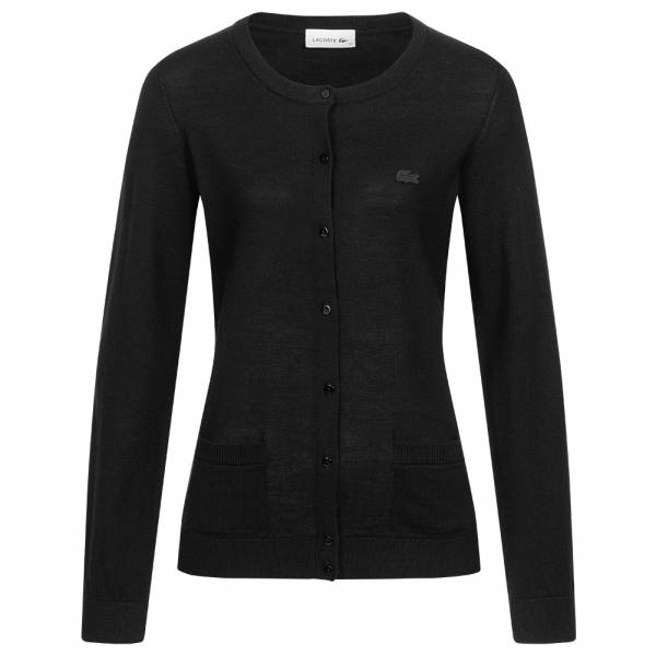 LACOSTE Pocket Detail Dames Cardigan in merino wol AF8787-031