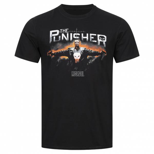 Marvel&#039;s The Punisher Through Fire Men T-shirt MAMTS003BLK