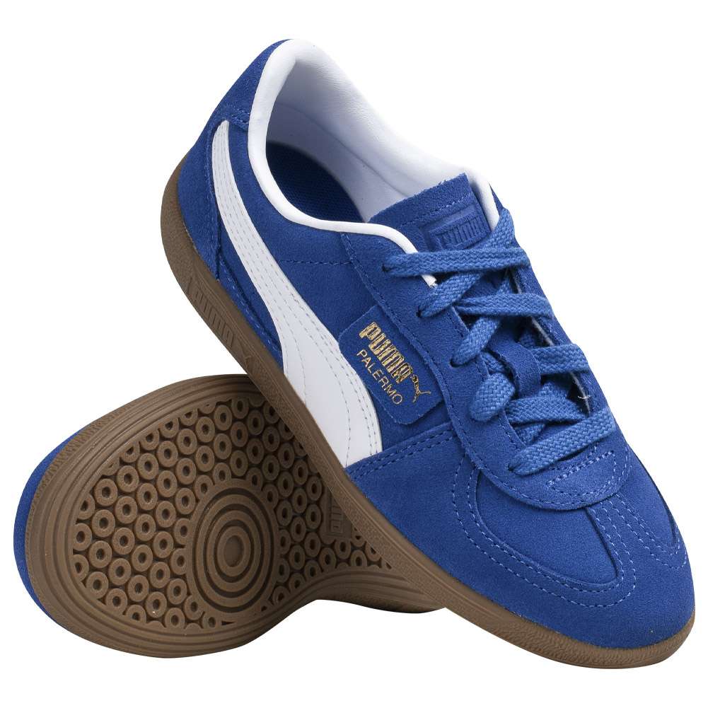 PUMA Palermo PS Kids Leather Sneakers 397273-07 | SportSpar.com