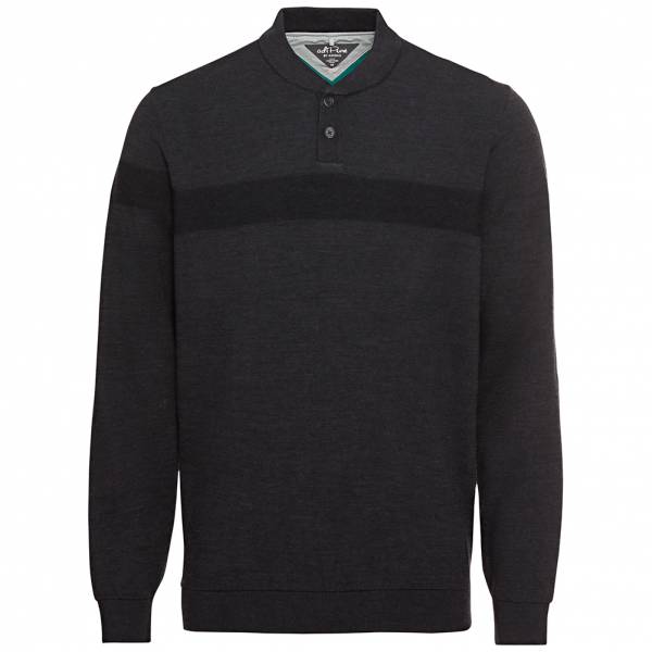 adidas Adipure Tech Henley Heren Golf Sweatshirt FL5533 zwart XS