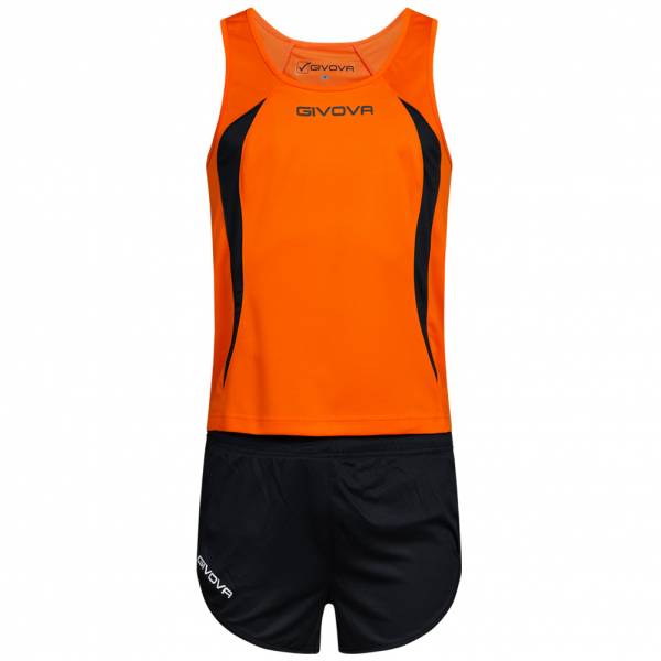 Givova Kit Boston Ensemble d'athlétisme Haut sans manches avec short KITA02-0123